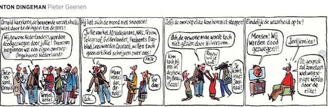 Trouw cartoon