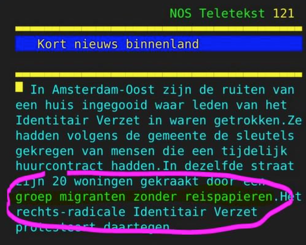 teletekst asielzoekers